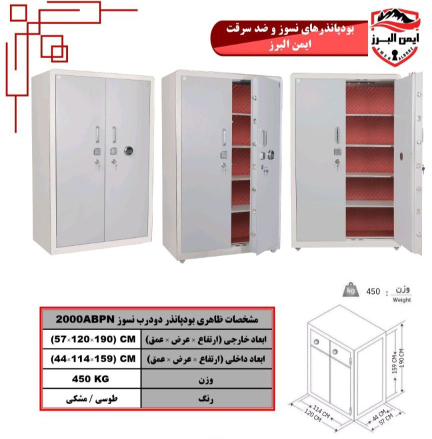 گاوصندوق ایمن البرز ۲۰۰۰ABPN