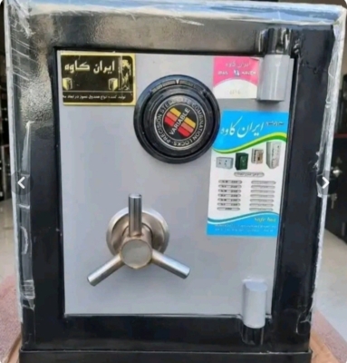 گاو صندوق ایران کاوه مدل 100 کوتاه همراه با رمز مکانیکی